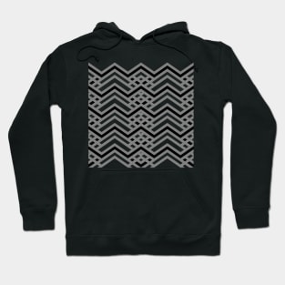 Zigzag Design Hoodie